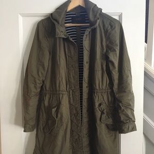 Olive green rain/field jacket